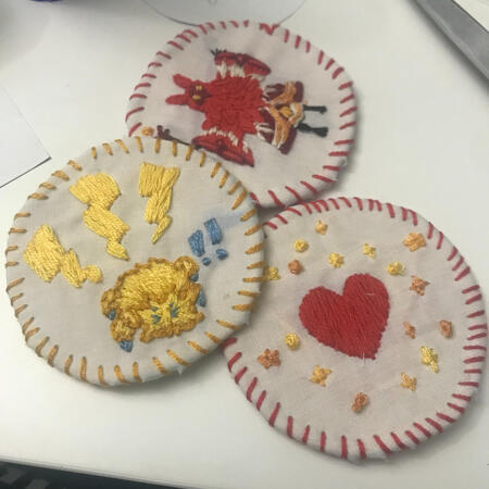 various patches