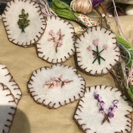 flower patches
